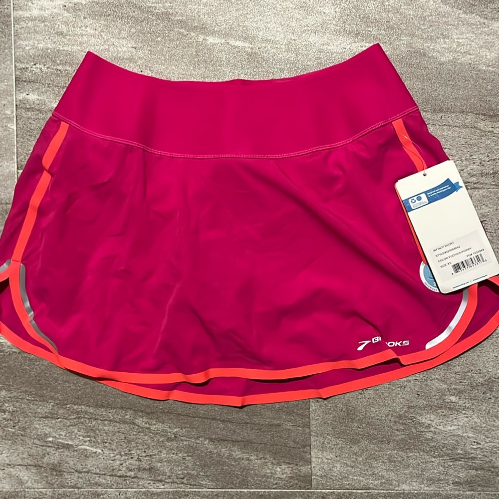 NWT Brooks Infinity Skort Running Skirt